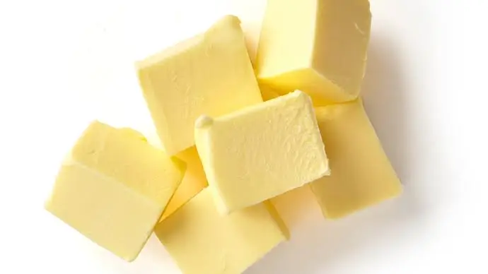Making butter from milk