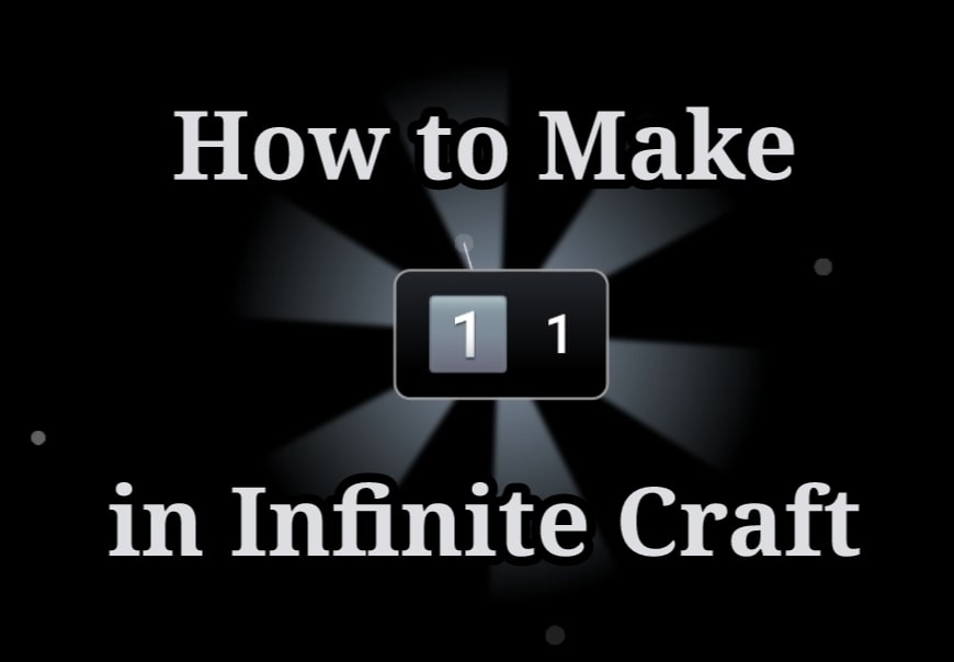 How to Make 1 in Infinite Craft