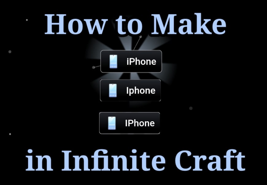 How to Make iPhone in Infinite Craft