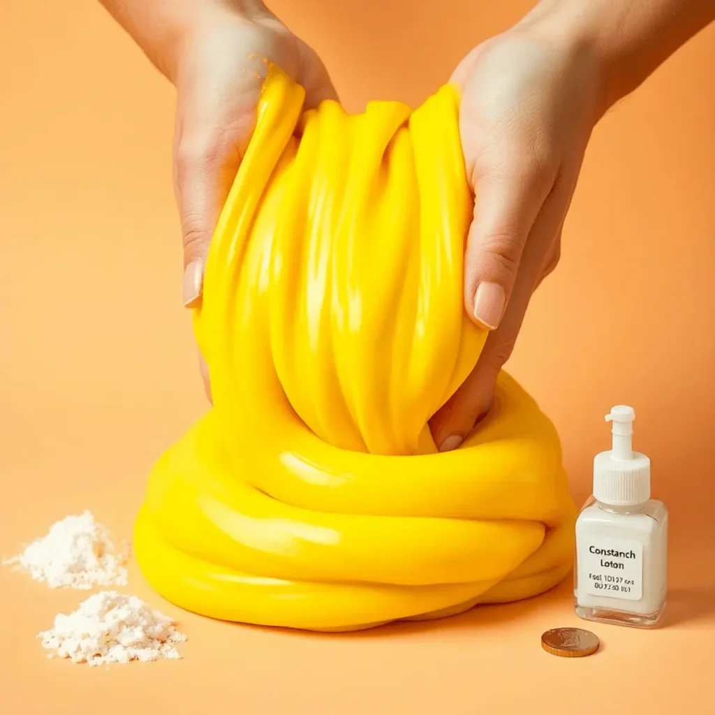 How to make Butter slime recipe