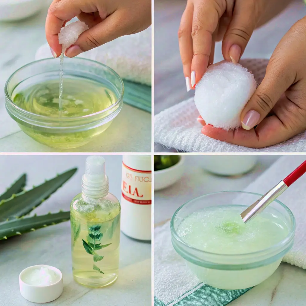 Acetone-Free Nail Polish Remover with Aloe Vera
