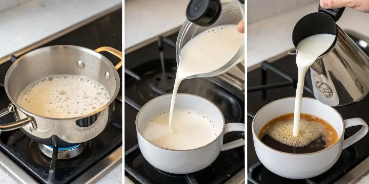 Using a Handheld Milk Frother