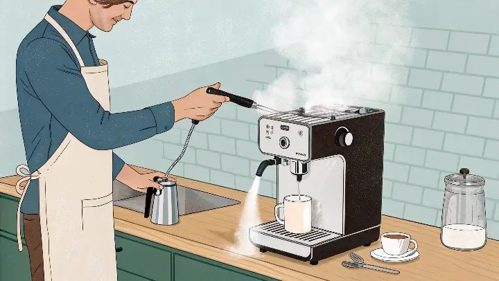 Purge the Steam Wand