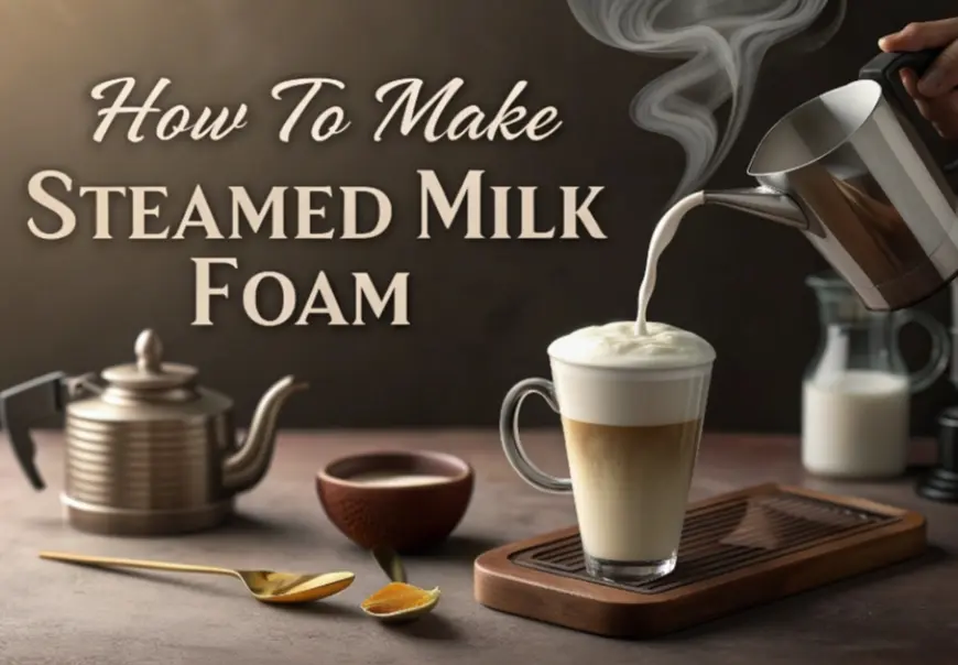 How to Make Steamed Milk Foam