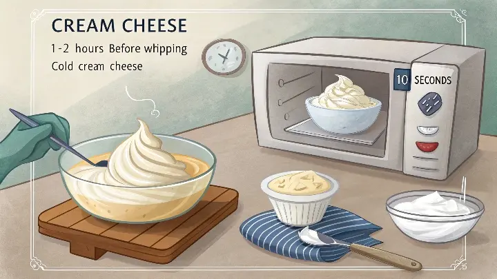 Soften the Cream Cheese