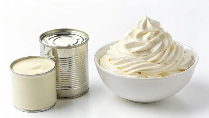 Evaporated Milk Whipped Cream