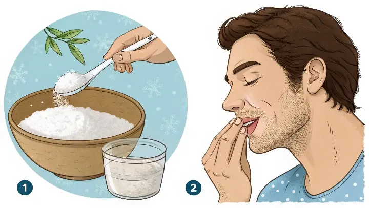 Sugar and Coconut Oil Scrub