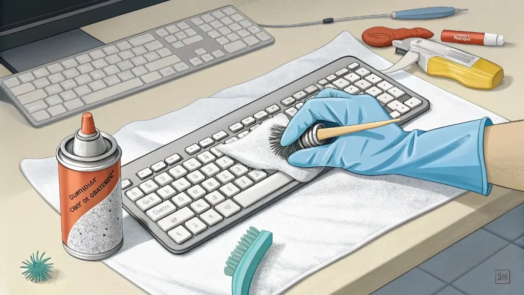Step-by-Step: How to Clean a Keyboard Properly