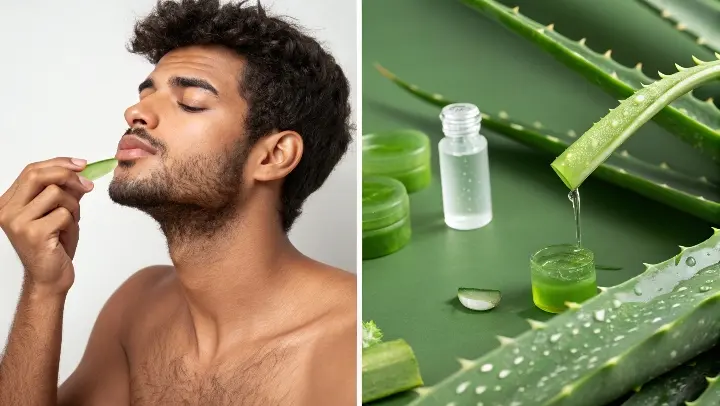 Aloe Vera Gel Treatment