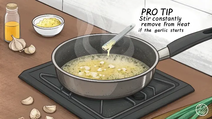 Sauté the Garlic