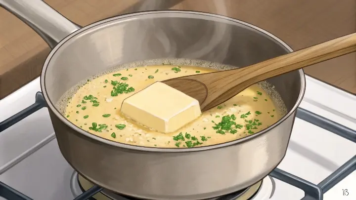Add the Heavy Cream
