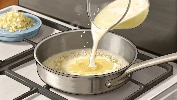 Stir in the Parmesan