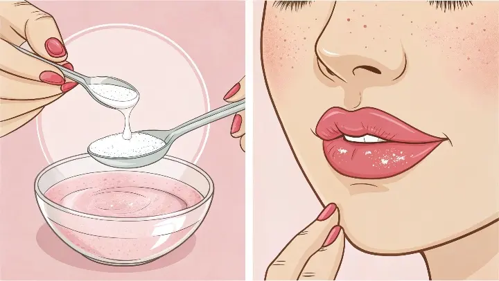 Rosewater and Glycerin Lip Balm