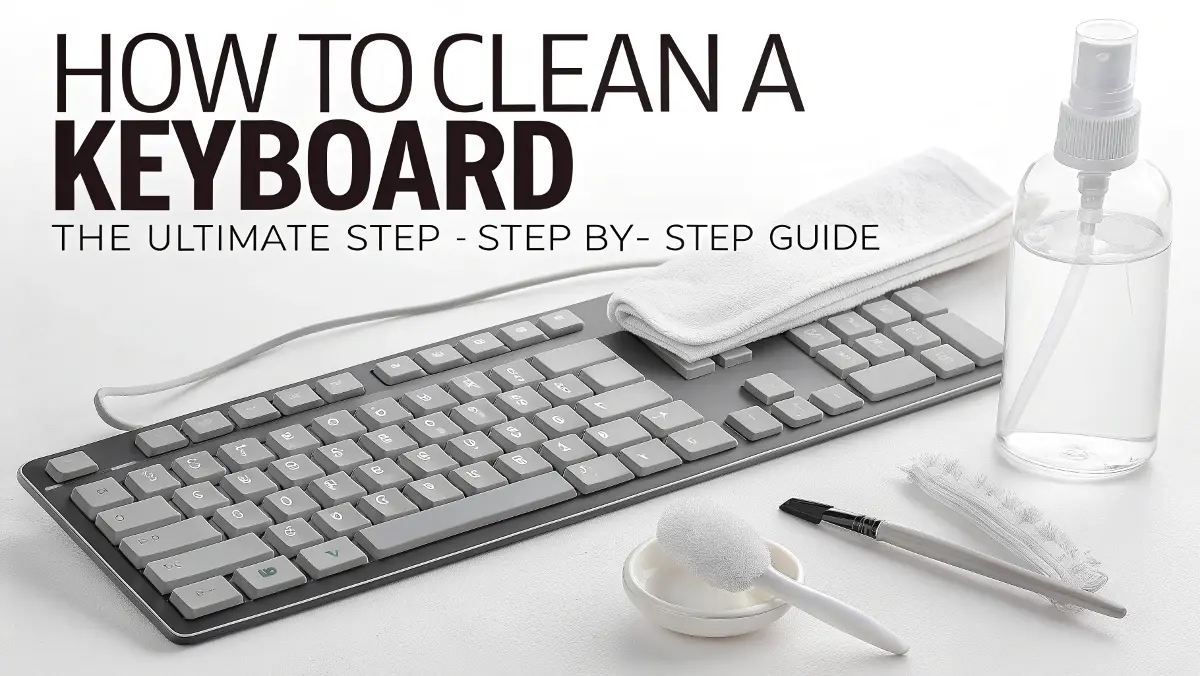 How to Clean a Keyboard: The Ultimate Step-by-Step Guide