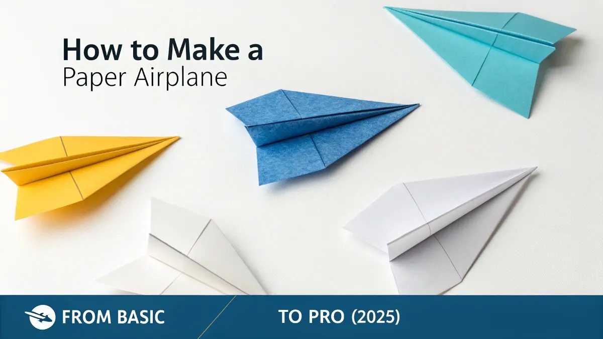 How to Make a Paper Airplane: From Basic to Pro (2025)