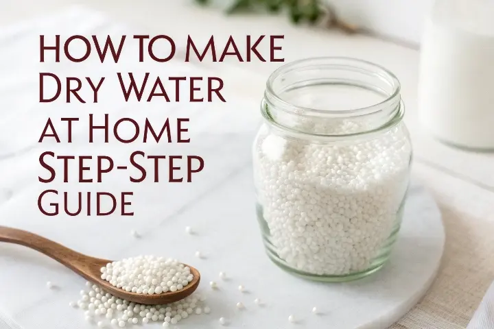 How to make dry water