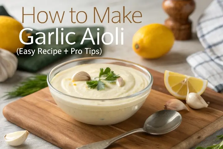 How to Make Garlic Aioli (Easy Recipe + Pro Tips)