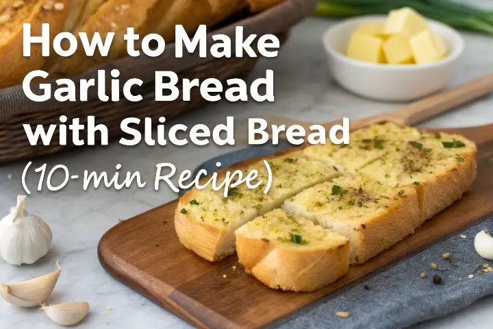How to Make Garlic Bread with Sliced Bread