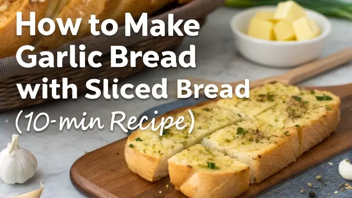 How To Make Garlic Bread With Sliced Bread 10 Min Recipe My Post Title How To Make Garlic Bread With Slice.webp