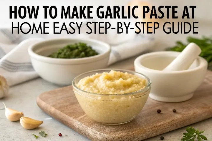 How to Make Garlic Paste at Home