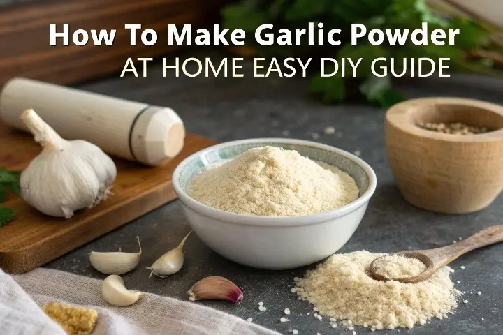 How to Make Garlic Powder at Home - Easy DIY Guide