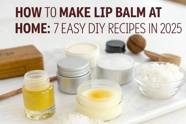 How to Make Lip Balm at Home: 7 Easy DIY Recipes in 2025
