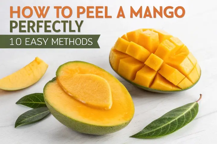 How to Peel a Mango Perfectly: 20 Easy Methods
