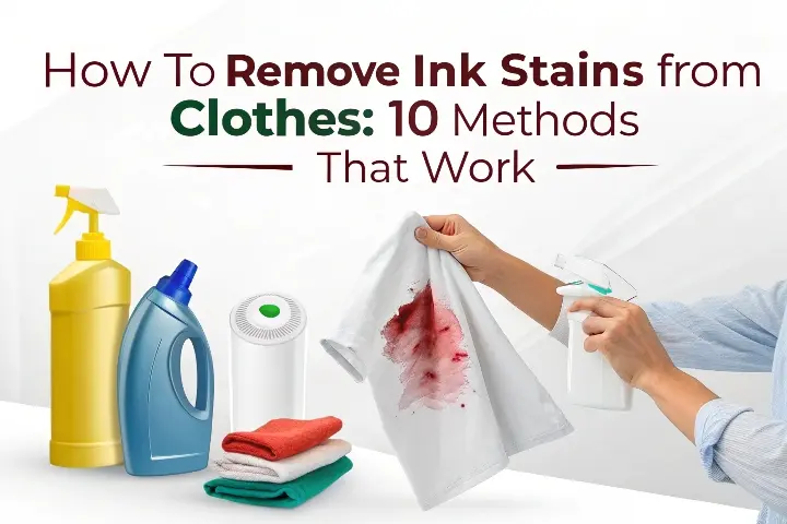 How to Remove Ink Stains from Clothes: 10 Methods That Work