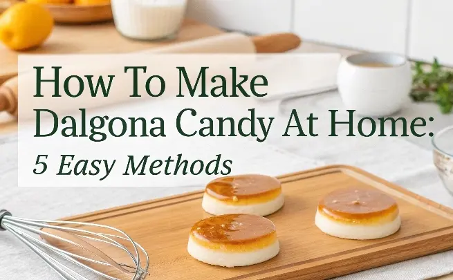 How to Make Dalgona Candy at Home: 5 Easy Methods