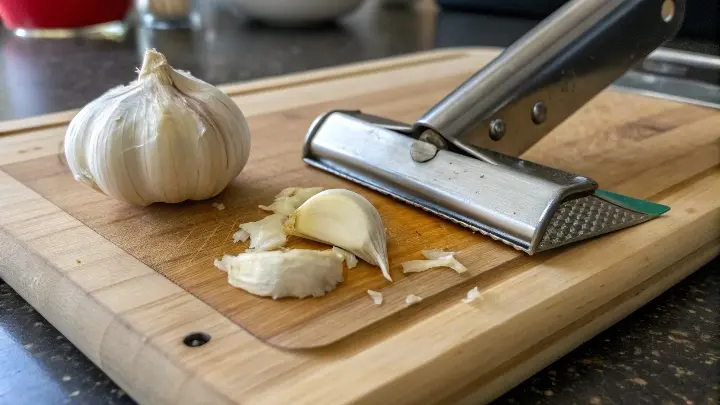 How to Peel Garlic with a Potato Masher