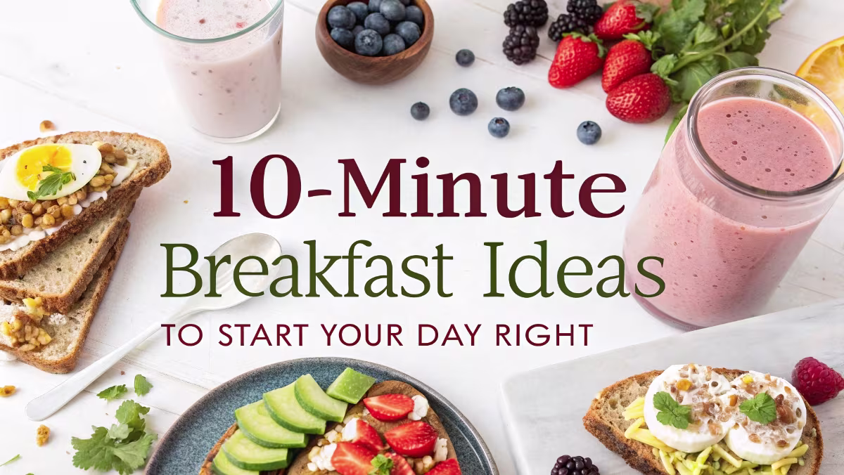 10-Minute Breakfast Ideas to Start Your Day Right