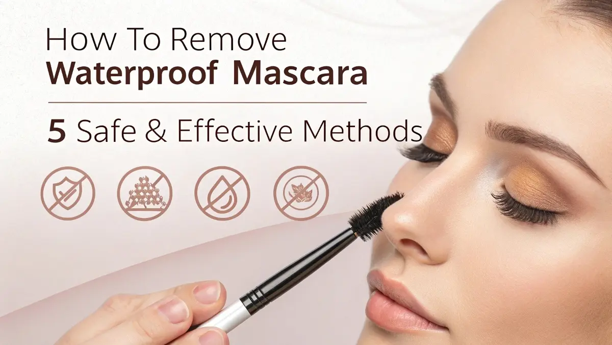 How to Remove Waterproof Mascara: 5 Safe & Effective Methods